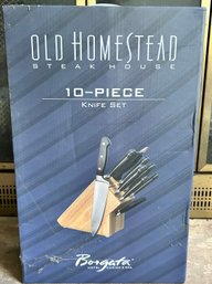 Old Homestead Steakhouse 10 Piece Knife Set NEW