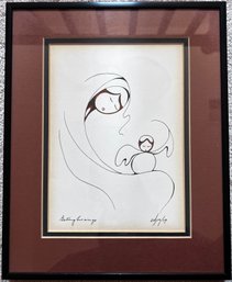 Daphne Odjig Signed Framed Print