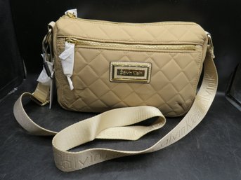 Calvin Klein Sand Nylon Handbag - New