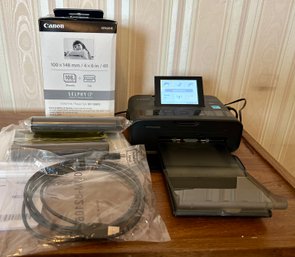 Canon SELPHY CP1300 Compact Photo Printer With Printing Paper & Ink