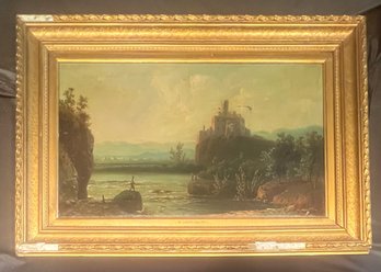 G. Castiolionli Signed Framed Oil Painting