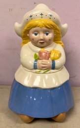 Treasure Craft Dutch Girl Cookie Jar