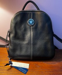 Dooney & Bourke Black Mini Back Pack With Original Tags