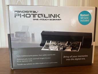 Pandigital PhotoLink One Touch Scanner In Box