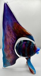Murano Art Glass Multicolor Tropical Fish