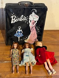 1962 Barbie Ponytail Carry Case With Mattel  Barbies & Accessories