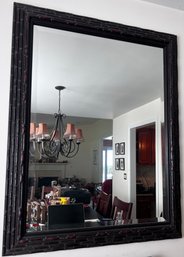 Bamboo Detailed Over Sized Wall Hanging Mirror