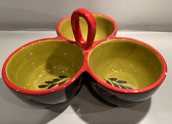 Ceramic Hand Painted Serving Bowl