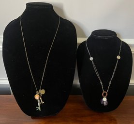 Charm Necklaces - 2 Pieces