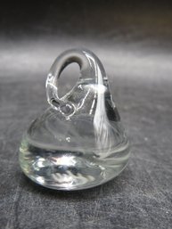 Hulet Signed Glass Hershey Candy Kiss, Hand Blown Art Glass