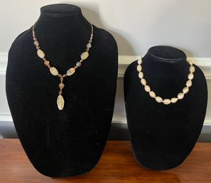 Costume Necklaces - 2 Pieces
