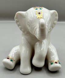 Lenox Jewels Collection Porcelain Elephant Figurine 1992