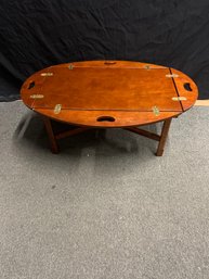 Bombay Company Solid Wood Butlers Tray Table