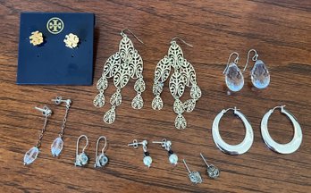 Assorted Costume Earrings - 8 Pairs