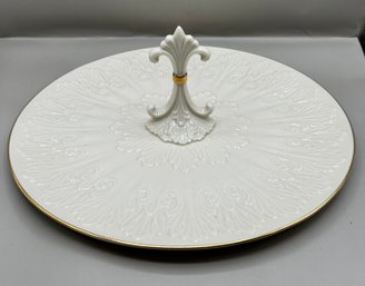 Lenox Chateau Collection Serving Platter With Gold Trim