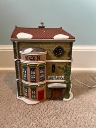 Department 56 Dickens Village Kings Road Post Office Lighted