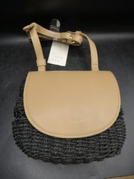 A New Day Tan/black Handbag - New