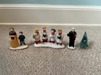 Lemax 1995 Christmas Figurines - 4 Piece Lot