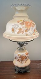 Vintage Victorian Hurricane Lamp