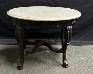 2 Marble Top Side Tables