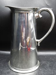Hand Made Danish Quality Pewter, Queen Art Pewter Pitcher