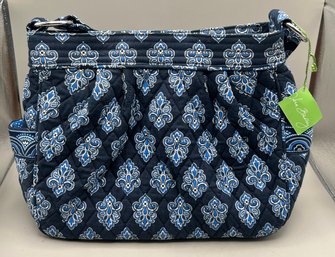 Vera Bradley Calypso Blue Tote Bag With Tag