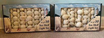 Sea Shell Light Sets - 2 Piece Lot