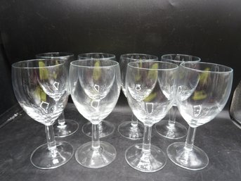 Stemmed Wine Glasses - Set Of 8