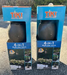 Tiki Convertible 4 Way Use Torches - 2 Pieces In Box