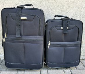 Premium Bag Soft Sided Luggage,2 Piece Lot