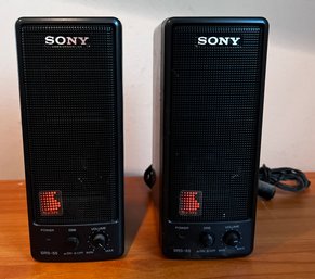 Sony SRS-55 Computer Speakers Model #: SRS-55- Pair