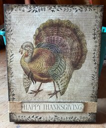 Square One Brands Happy Thanksgiving Sign