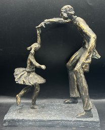 Father Daughter Dance Statue