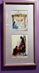 Ted DeGrazia Desert Lullaby & One Little World Framed Prints