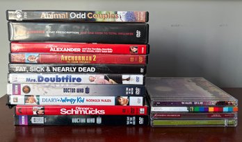 Assorted DVD & CD Lot - 14 Pieces