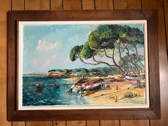 Victor Bruzac Mediterranean Oil Painting
