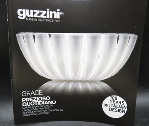 Guzzini 'grace' Plastic Serving Bowl & Serving Spoons - In Original Box