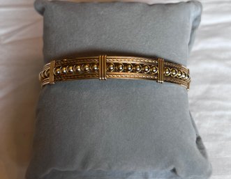 Gold Tone Costume Bracelet