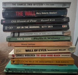Assorted Lot Of Mystery ,Horror And Love Novels