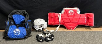Martial Arts Protective Gear And Bag
