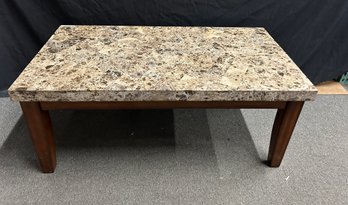 Steve Silver Company Brown Marble Top Table