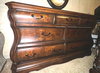 Empire Furniture Designs Marble Top 7 Drawer Dresser