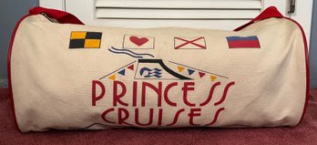Princess Cruises Canvas Duffle Bag