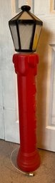 Vintage Lamp Post Blow Mold 40 Inches Height