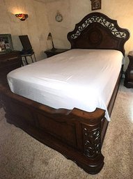 Empire Furniture Designs Full Size Solid Wood Headboard Footboard And Bed Frame