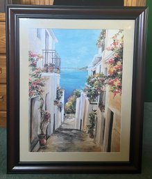 Seaside Landscape Framed Wall Art