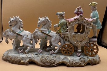 Thames Hand Painted Made In Japan Horse And Buggy