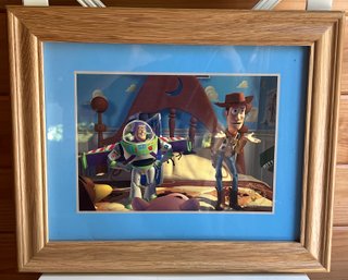 Walt Disneys Toy Story 1996 Disney Store Exclusive Lithograph Framed