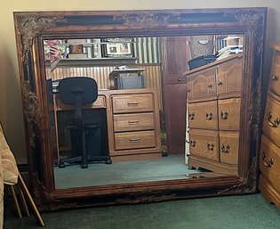 Large Framed Wall Mirror