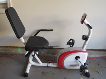 Recumbent Exercise Bike Impex Inc. Marcy X-3541  With Resistance